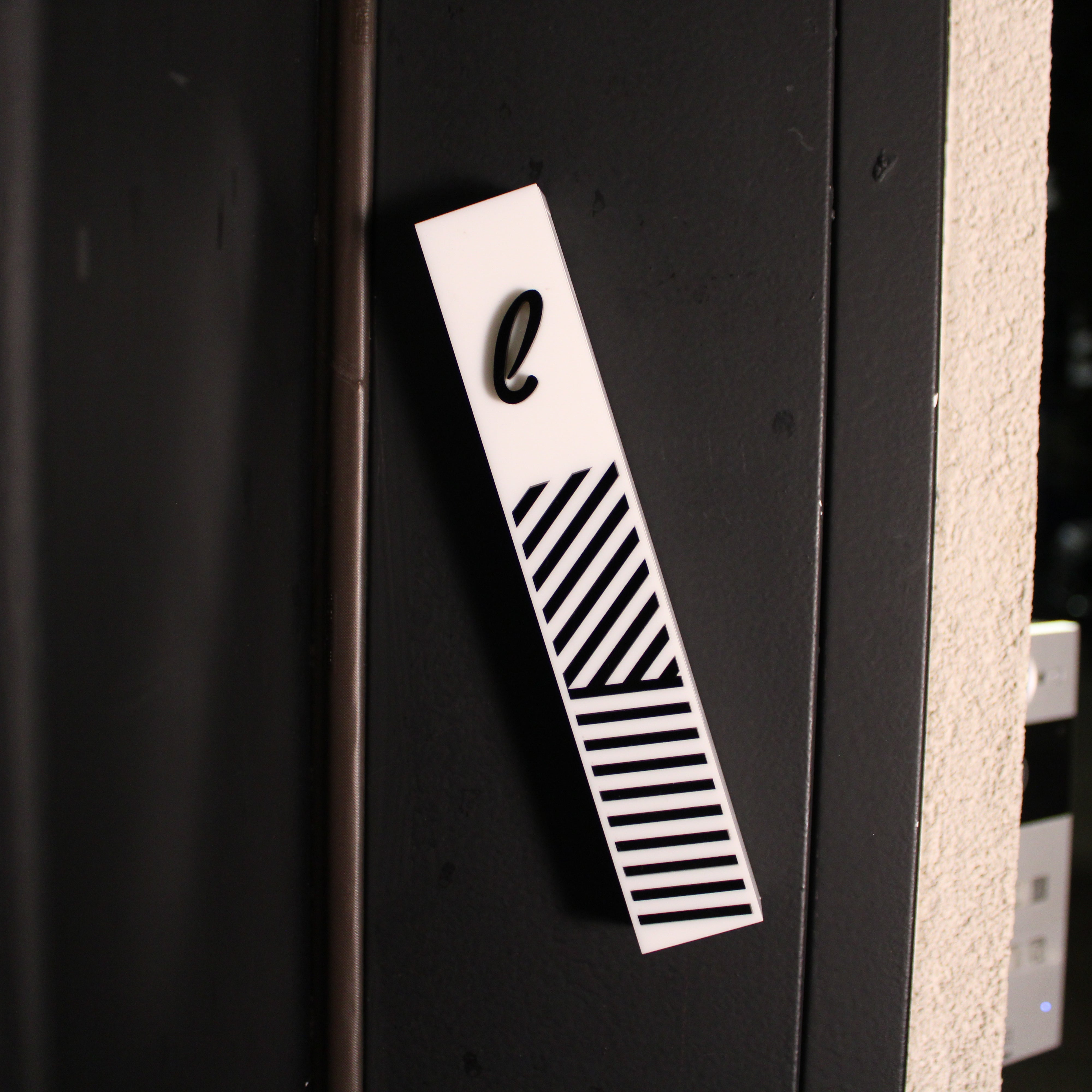 Linear Wood Mezuzah